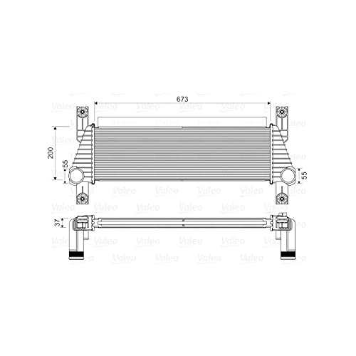 Valeo Turbokühler Ladeluftkühler 818352