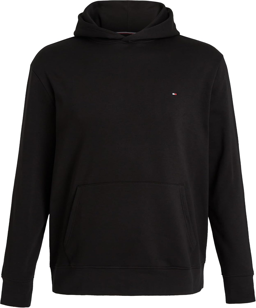 Tommy Hilfiger Herren Hoodie mit Kapuze XL Schwarz (Black), XL Schwarz (Black)