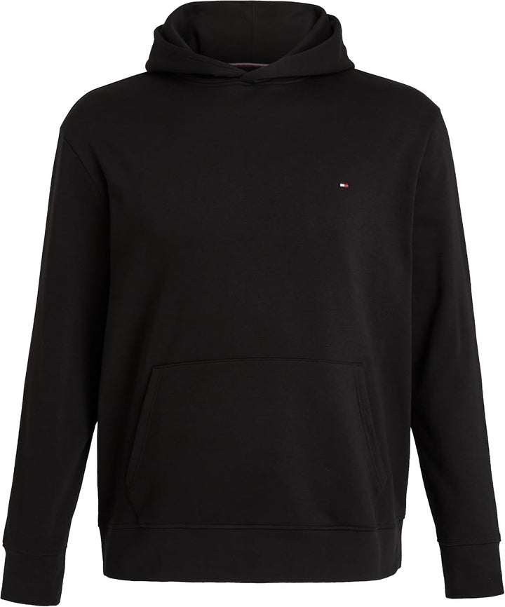 Tommy Hilfiger Herren Hoodie mit Kapuze XL Schwarz (Black), XL Schwarz (Black)