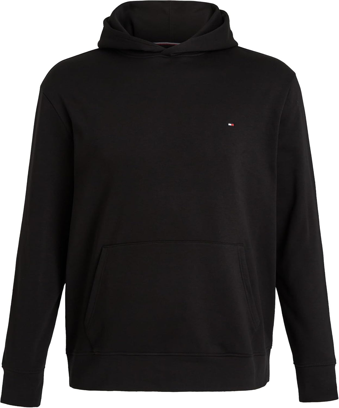 Tommy Hilfiger Herren Flag Logo Hoody Mw0mw34266 Schwere Strickwaren (1er Pack) M Schwarz (Black), M