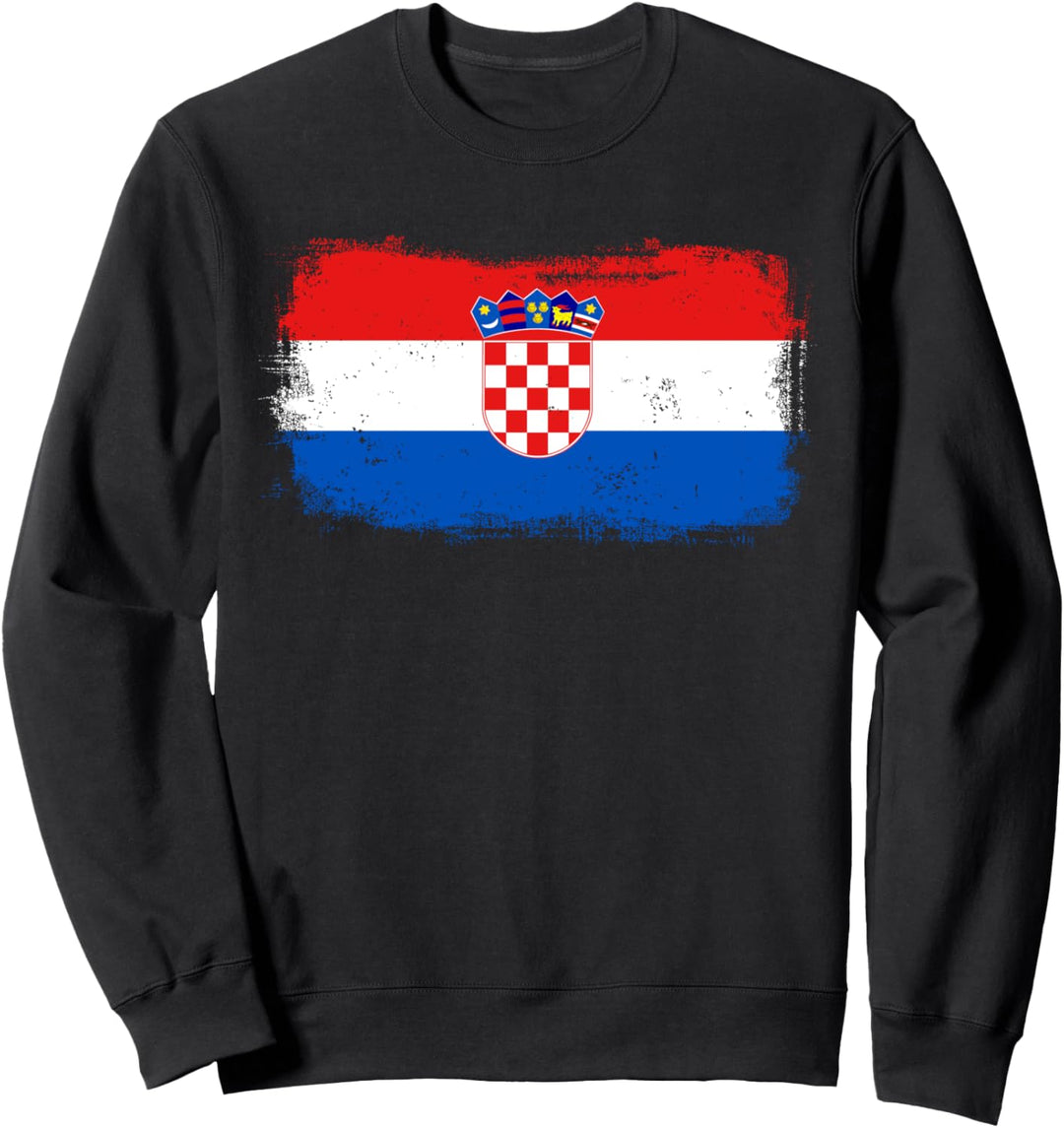 Kroatien Kroatische Nationalflagge Sweatshirt