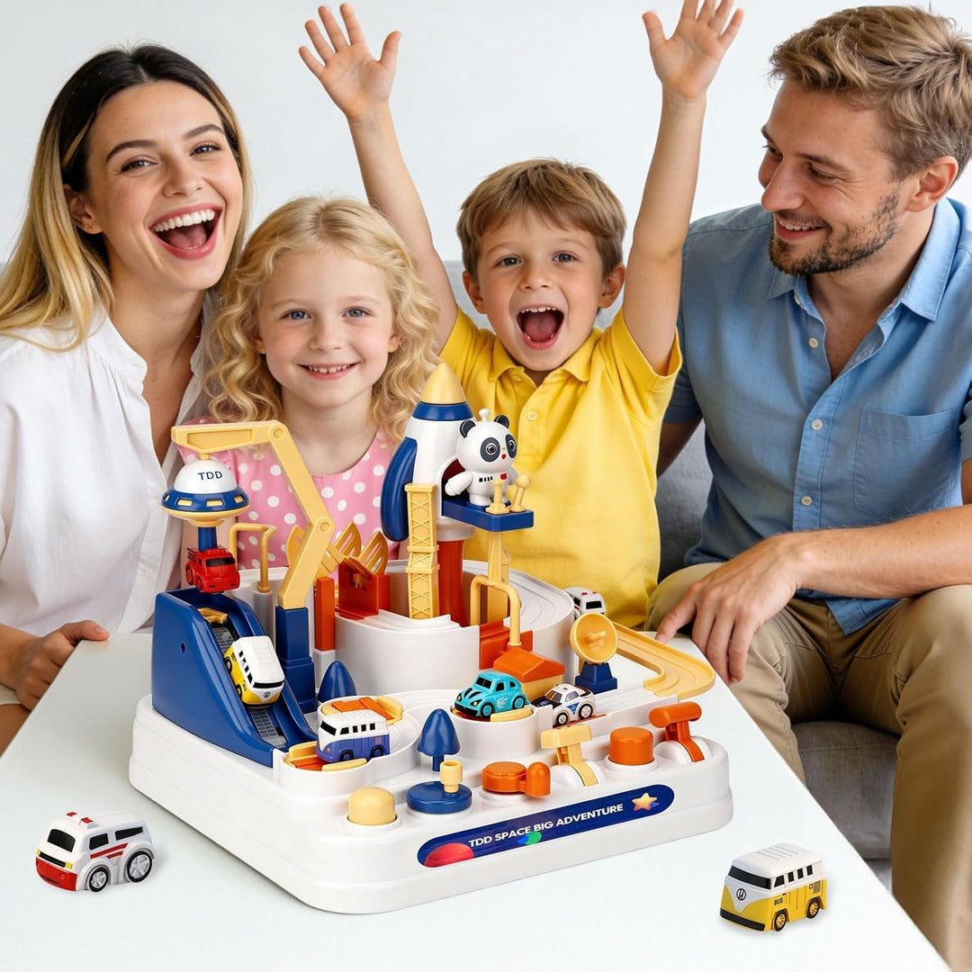 Auto Abenteuer Spielzeug,Kinder Spielzeugauto,Trackset,Montessori-Lernspielzeug,geeignet für Jungen