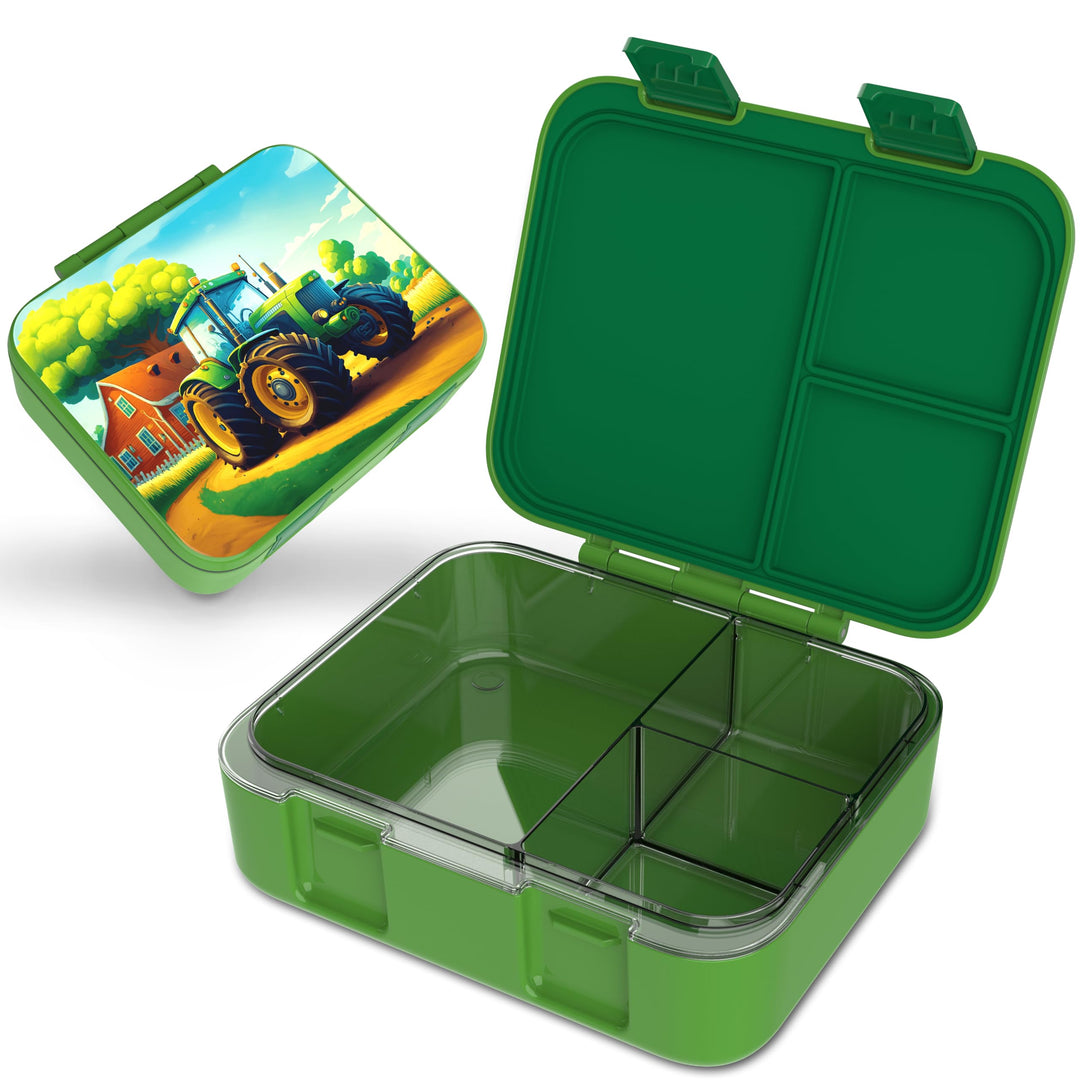 Jarlson® Brotdose Kinder mit Fächern MILI [AUSLAUFSICHER] - Bento Lunchbox für Schule, Kita & Kinder