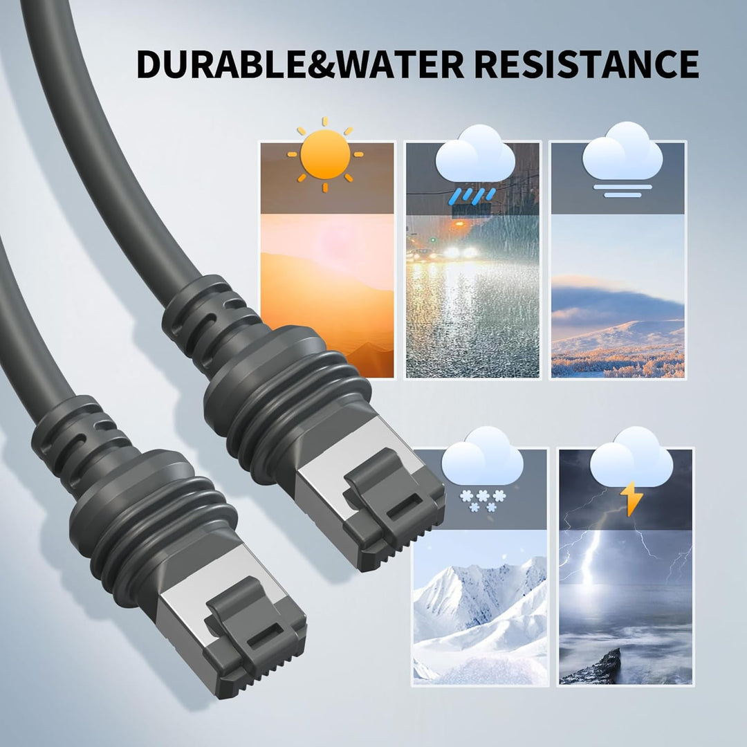 LUCMO Starlink Kabel für Starlink Gen3 V3 30 Fuss / 9.5M, kurzes Kabel, Starlink Kabel Ersatz Verlän