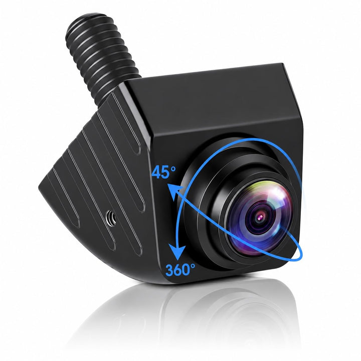 Rückfahrkamera AHD 1080P Rückfahrkamera Auto, 180° Weitwinkel Auto Rückfahrkameras 360° Drehbar Rück