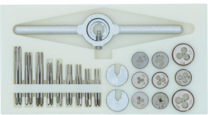 31pc Mini Spiel tarauds und Ausbildungsgänge (metrische HSS) Model Making / 1 mm-2.5mm horloger TE46