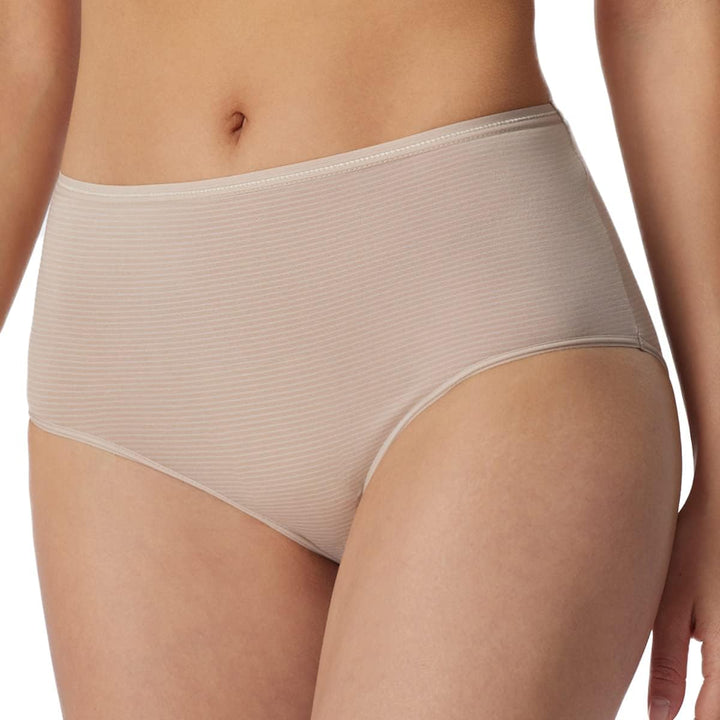 Schiesser Damen 2 PACK Midi Slip Unterwäsche - Modal Essentials 38 4 X Sand, 38 4 X Sand