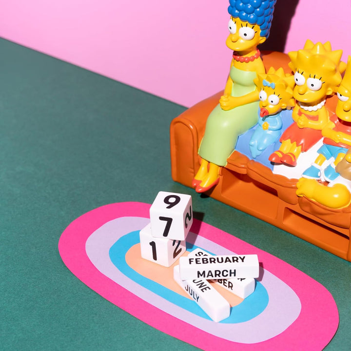Grupo Erik Ewiger Kalender Die Simpsons Figuren - 3D Kalender Tischkalender zum Aufstellen - Dauerka