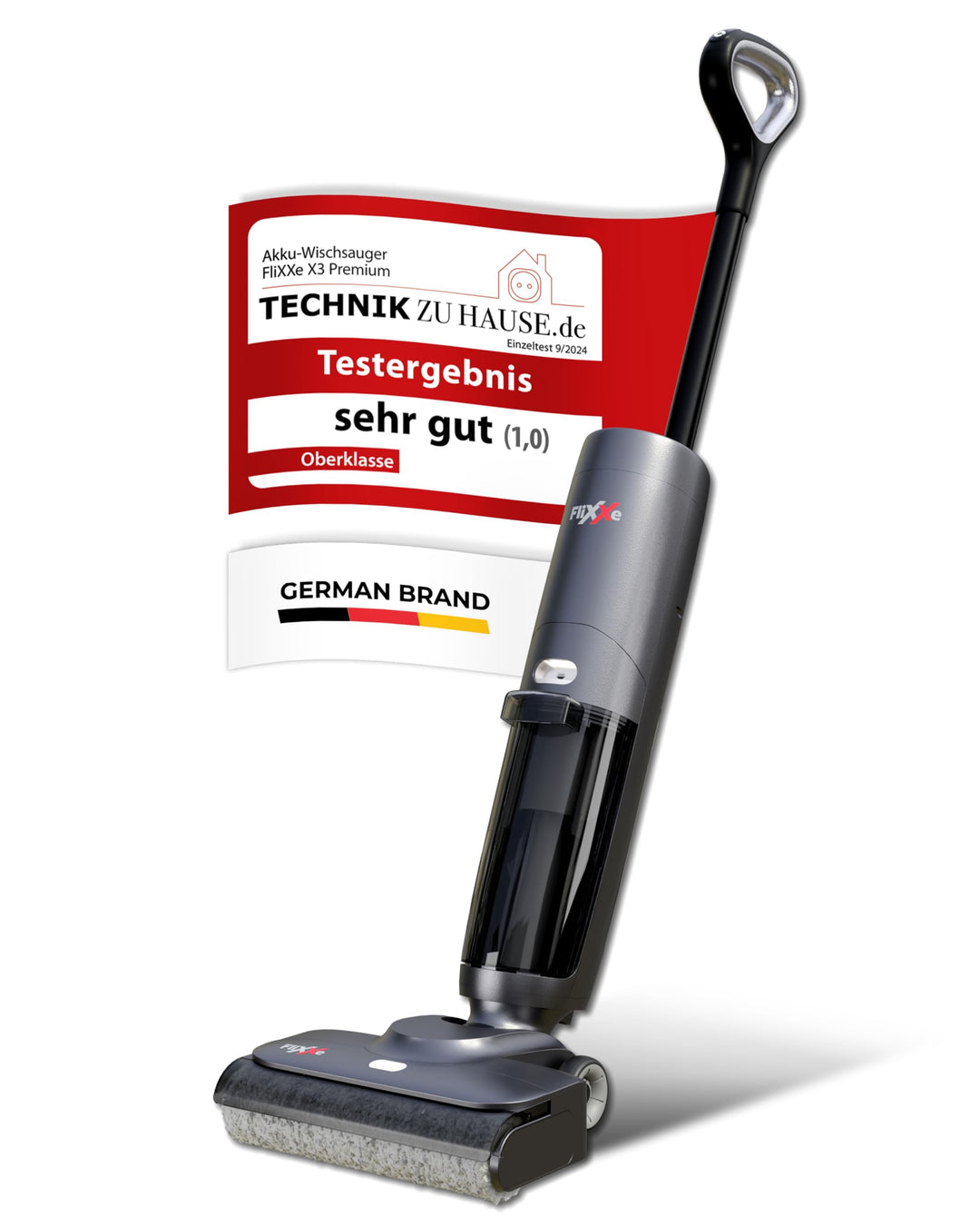 X3 2in1 Nass Trockensauger Staubsauger mit Wischfunktion [DEUTSCHE Marke] Saugwischer Wischsauger ka