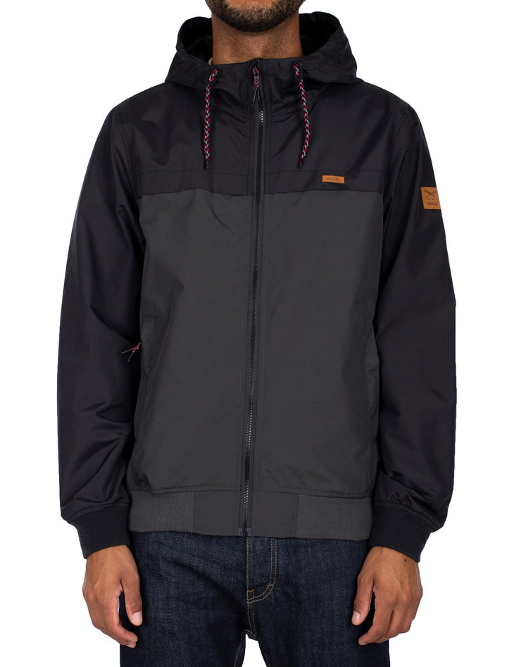 IRIEDAILY Achterdeck Jacke Herren M Schwarz, M Schwarz