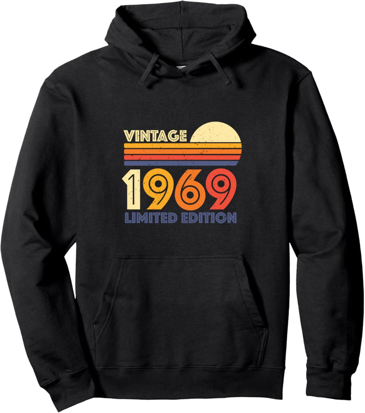 1969 Limited Edition Geburtstag Vintage Retro Pullover Hoodie