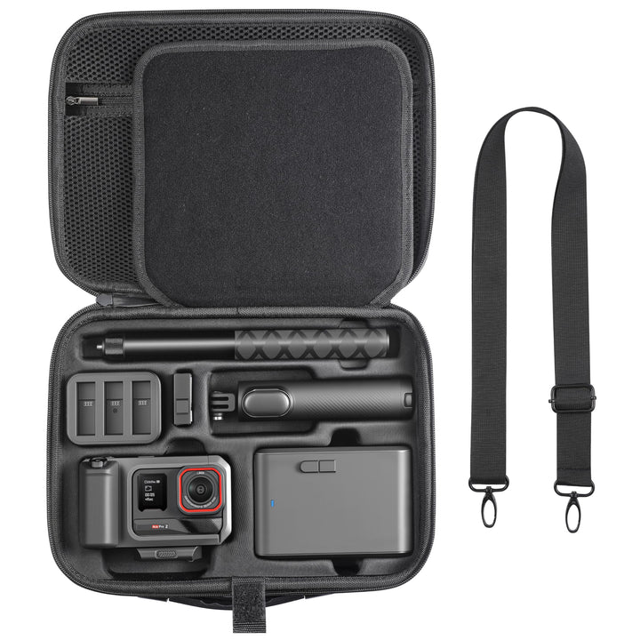 Tasche für Insta360 ACE Pro/Ace Pro 2 Xplorer Grip Pro Flash Print Bundle Case Zubehör Hard Storage