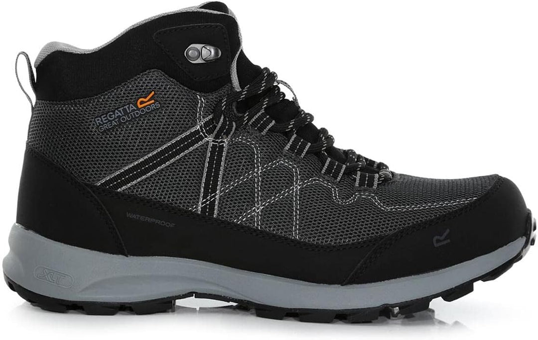Regatta Herren Samaris Lite 41 EU Black Dkstee, 41 EU Black Dkstee