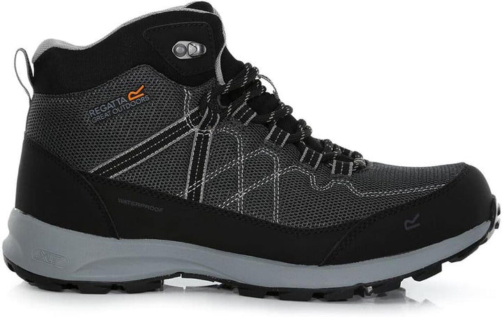 Regatta Herren Samaris Lite 41 EU Black Dkstee, 41 EU Black Dkstee