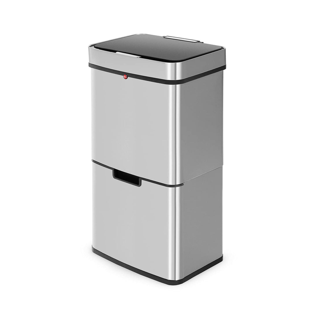 Hailo Öko Vario XL, Mülltrenner, Vollautomatische Deckelöffnung durch Sensortechnik, 50 Liter, 0656-