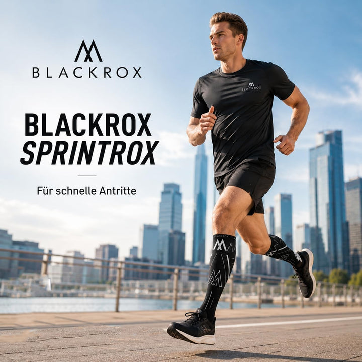 BLACKROX Kompressionsstrümpfe Sport Astropreform Kompressionssocken Vergleichssieger Sportkompressio