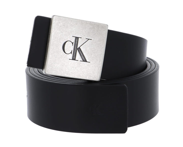 Calvin Klein Square Plaque Reversible Belt W85 Black/Bitter Brown