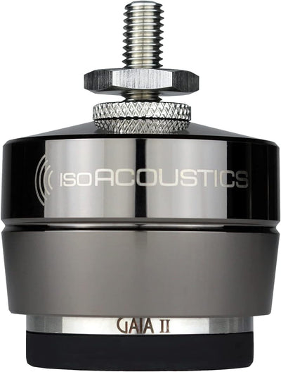 IsoAcoustics Gaia-Serie mit Isolatoren für Lautsprecher und Subwoofer Gaia II, 54 kg max. – 4 Stück