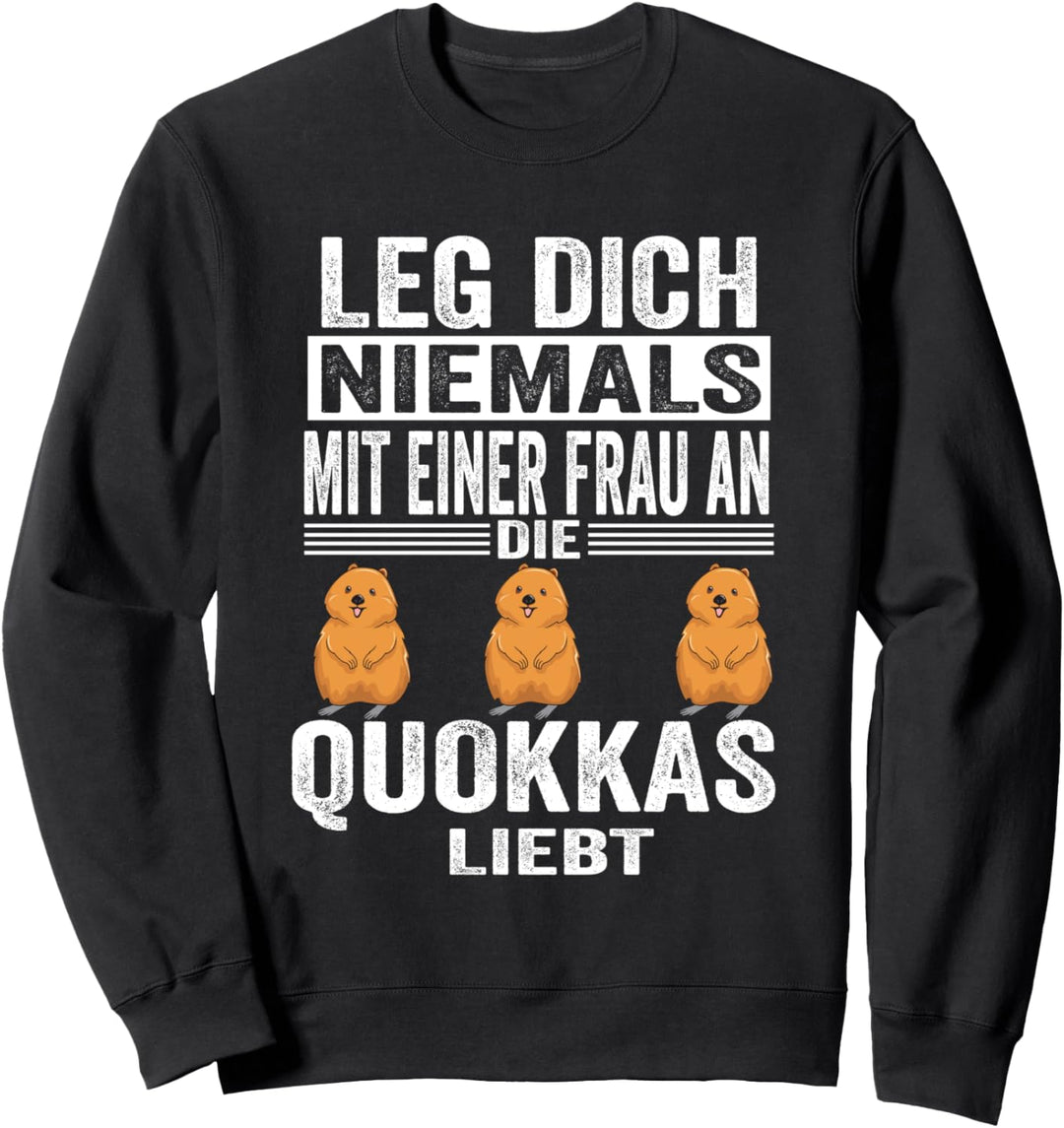Quokka Kurzschwanzkänguru Australien Sweatshirt