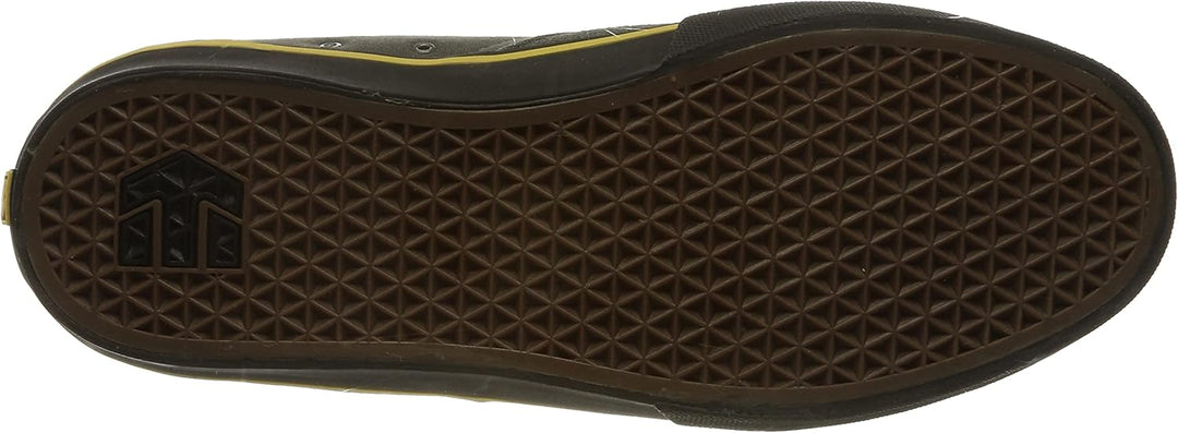 Etnies Herren Jameson Vulc Skate-Schuh 42 EU Grau Schwarz Gold, 42 EU Grau Schwarz Gold
