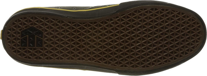 Etnies Herren Jameson Vulc Skate-Schuh 42 EU Grau Schwarz Gold, 42 EU Grau Schwarz Gold
