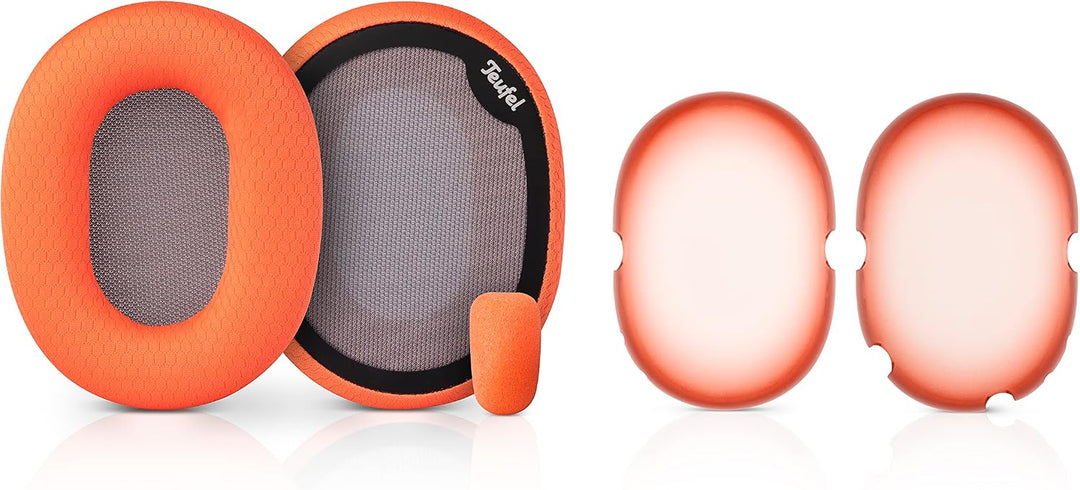 Teufel ZOLA Gaming Kopfhörer mit 7.1 USB-Soundkarte Schwarz Orange, Schwarz Orange