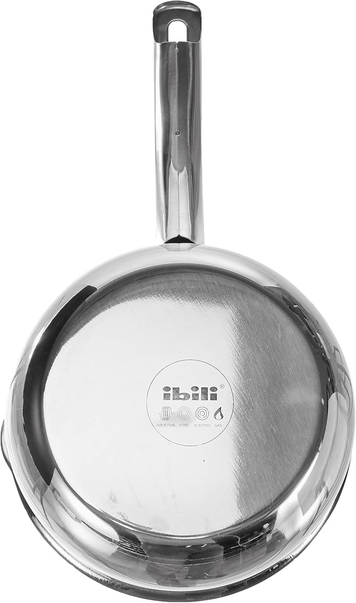 IBILI CAZO INOX 18% Prisma Con Mango MET.16 cm, Stainless Steel, Silber, 16 cm 16 cms, 16 cms