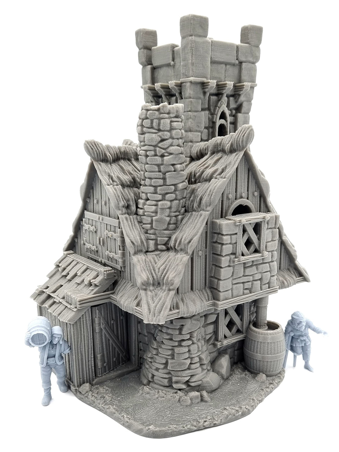 QP3D – Hemlock Cottage House – Fantasy Terrain Landschaft für Tischplatte & RPG 28–32 mm Miniaturen
