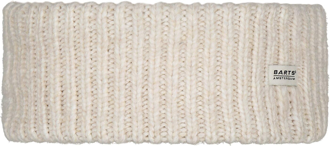 Barts W Zias Headband Weiss - Warmes bequemes Damen Stirnband, Grösse One Size - Farbe Cream 1 stück