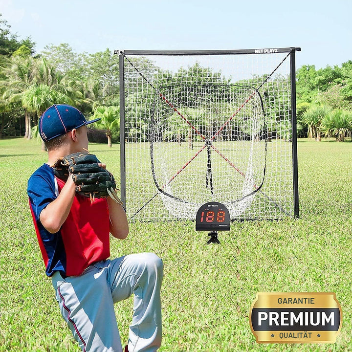 NET PLAYZ Speed Radar Smart Pro Geschwindigkeitsmessgerät, Geschenke für Fussball, Tennis, Baseball,