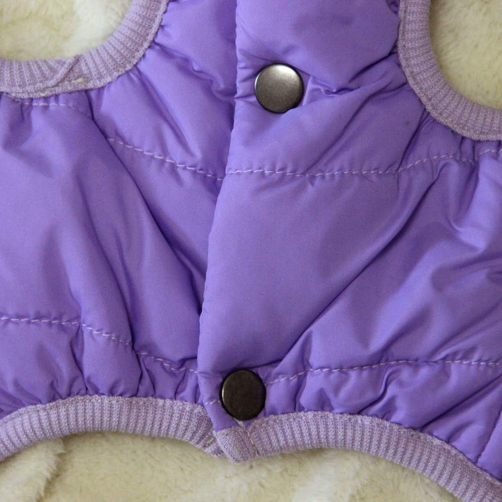 JoyDaog Fleece Hundejacke für Winter kaltes Wetter, Extra Weicher Hundemantel für Mittlere Hunde, Wi