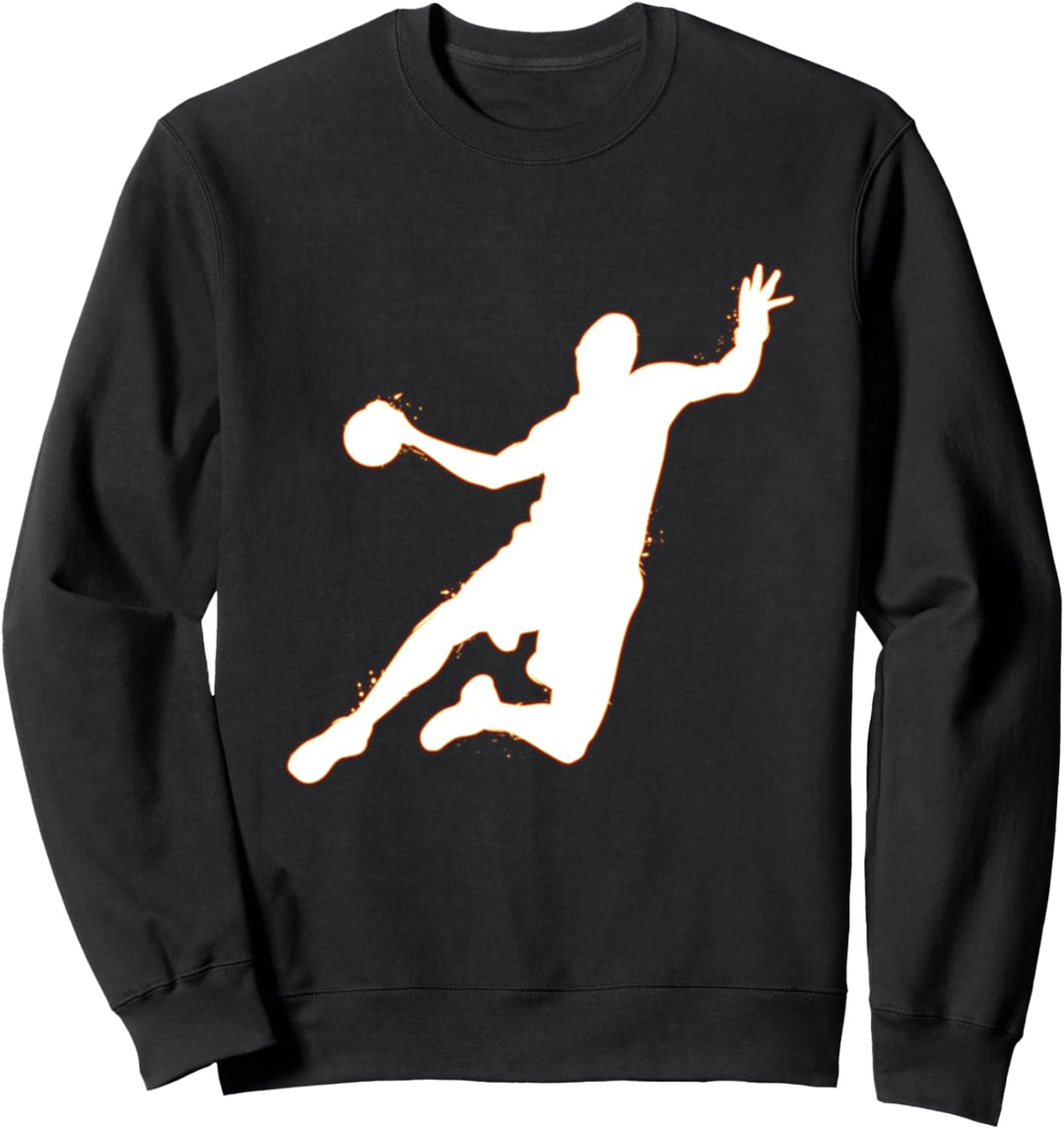Handballspieler Jump Handball Sweatshirt