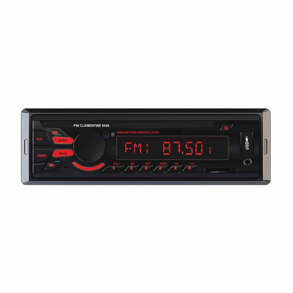 Autoradio PNI 8440, digitaler Media-Player, 4 x 45 W Car Audio FM-Radio, Auto-MP3-Player USB/SD/AUX