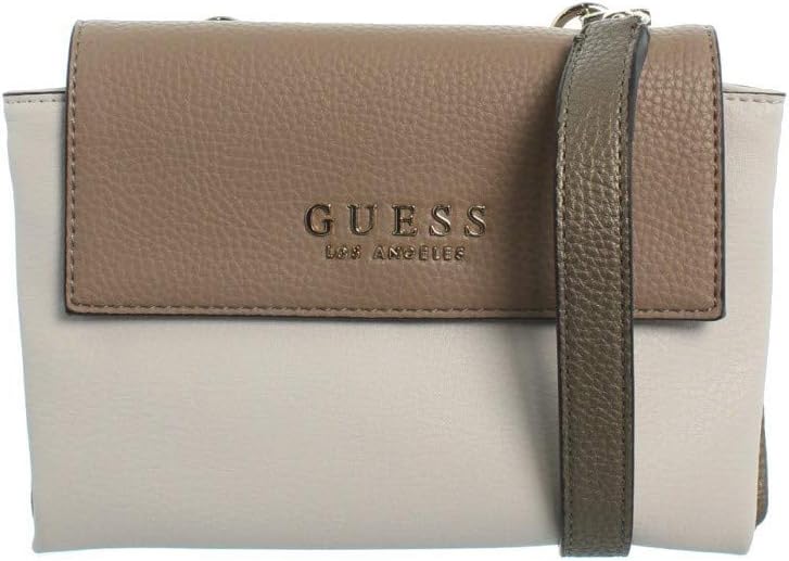 Guess HEIDI MINI CROSSBODY FLAP Pml Pewter Multi, Pml Pewter Multi