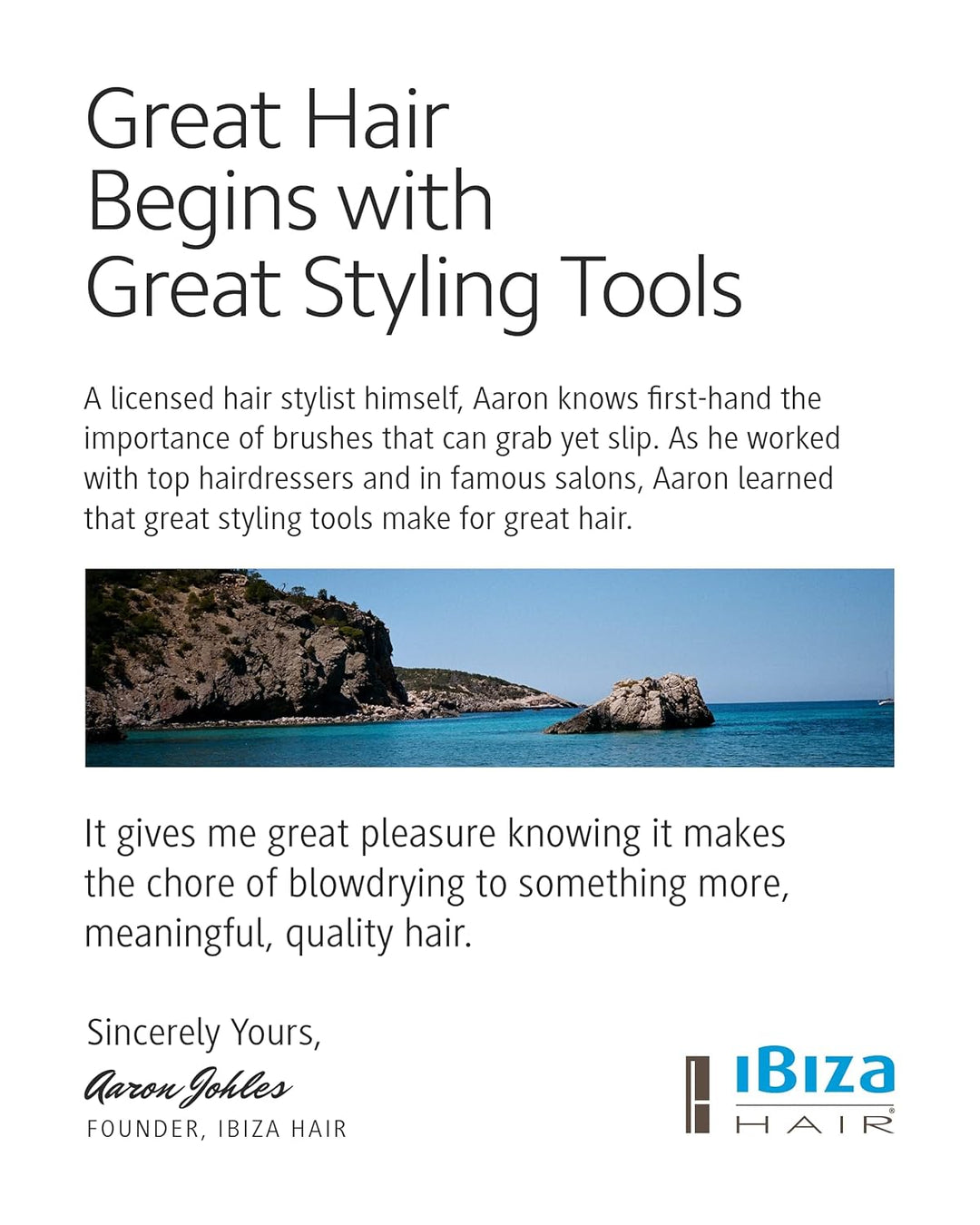 Ibiza Hair G Series Brush, G4 by Ibiza Hair
