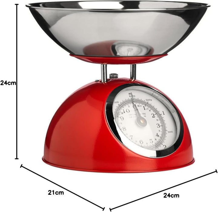 Premier Housewares Magnetmesser Aufbewahrungastange, Halter, Blau Rot, Rot