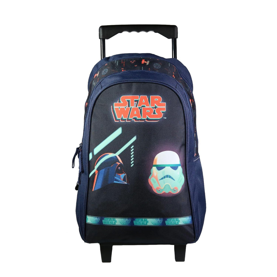 BAGTROTTER Rucksack mit Rollen 45 cm Disney Star Wars Blau