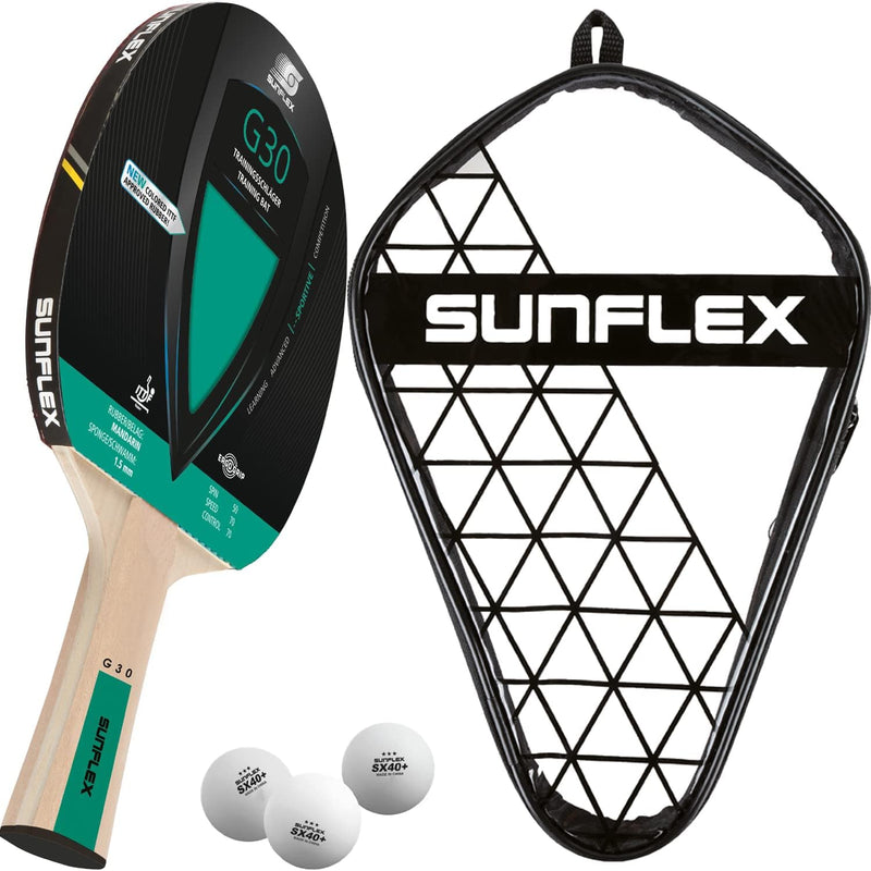 Sunflex® Color COMP G30 Tischtennisschläger | Tischtennis Racket Bat TT Hobby Trainingsschläger | an