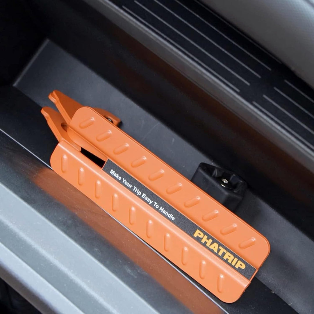 PHATRIP Auto Türstufe Klappbare Autotür Pedal Klappleiter Unkompliziert aufs Dach Zu Kommen Universa