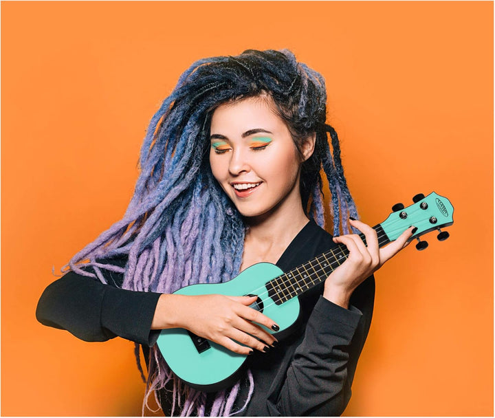 Classic Cantabile OV-04 TQ Ukulele - Sopran-Ukulele im Roundback-Design - Mensur: 342 mm - Korpus un