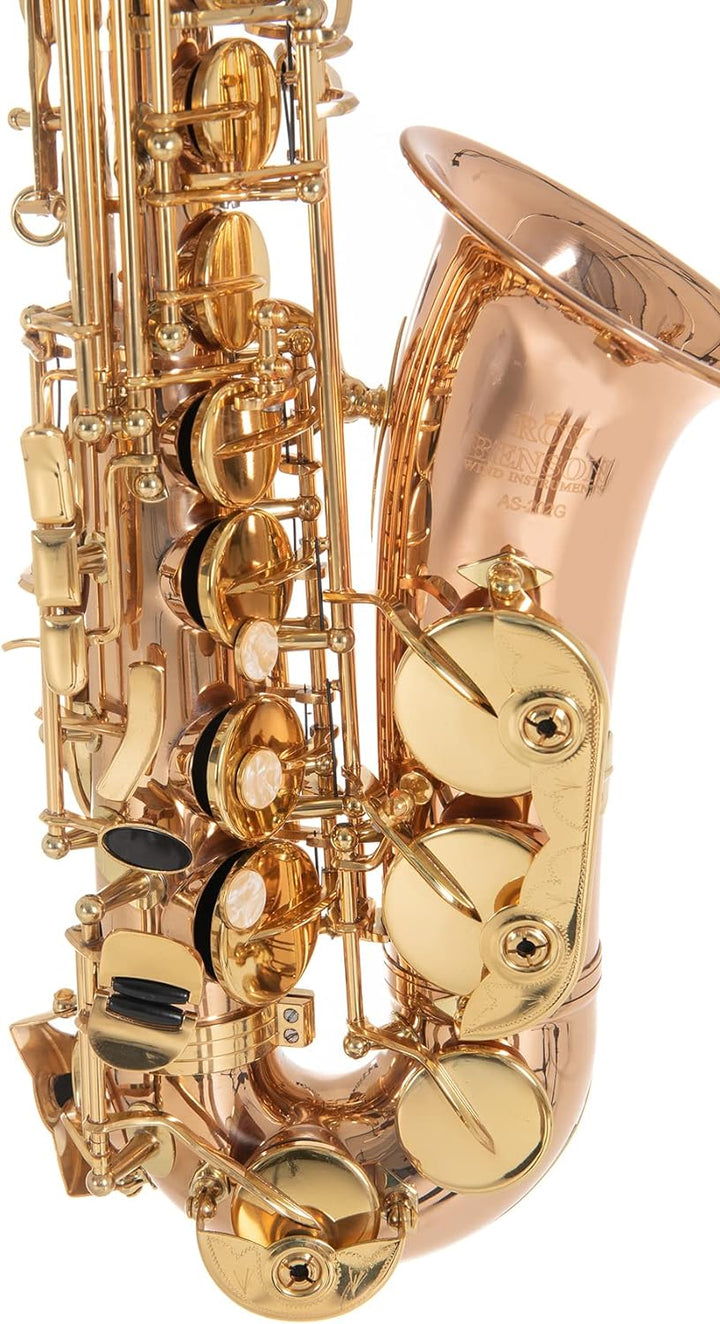 Roy Benson Eb-Alt Saxophon MOD:AS-202G Bronze Korpus lack., inkl. leichtem Rechtecketui, AS-202G