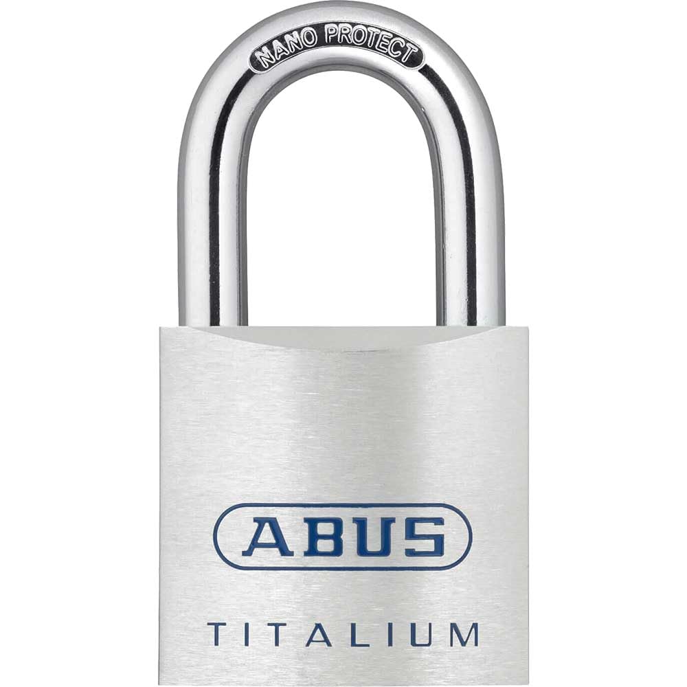 ABUS Titalium Vorhängeschloss 80TI/50 gl.-8011 - gleichschliessend - Kellerschloss mit leichtem, mas