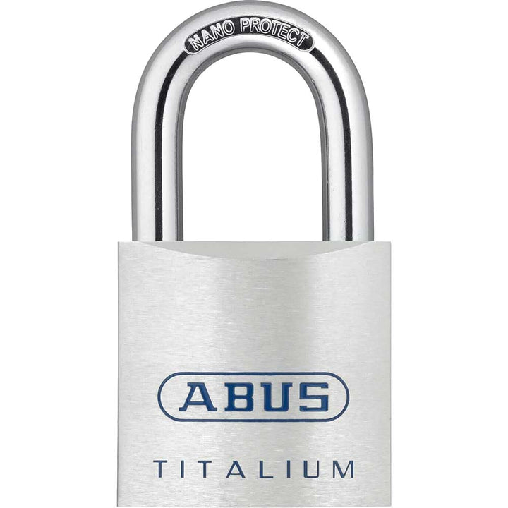 ABUS Titalium Vorhängeschloss 80TI/50 gl.-8011 - gleichschliessend - Kellerschloss mit leichtem, mas