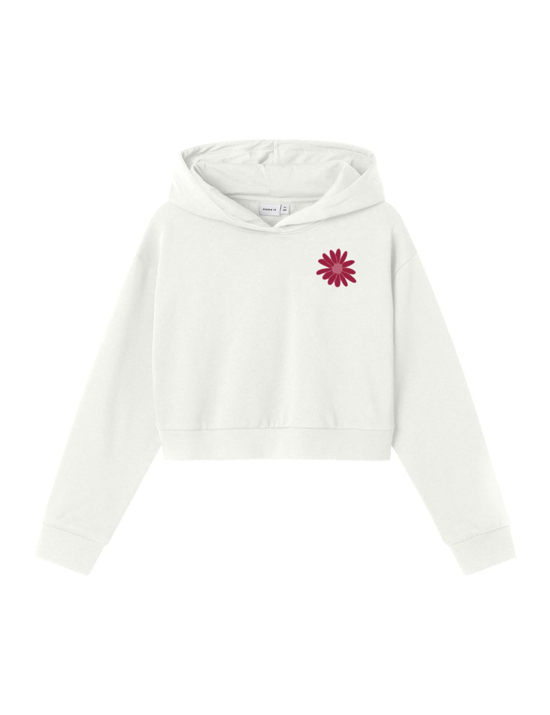 Name IT Mädchen Nkfkory Ls Crop RLX SWE Wh Bru Ps Noos Nkfkory Ls Crop RLX SWE Wh Bru Ps Noos (1er P