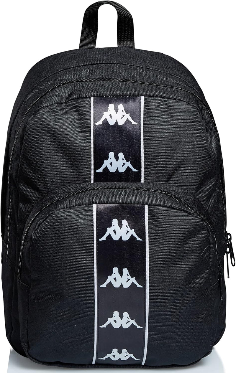 SEVEN Rucksack — KAPPA COLOUR LOGO — Doppelfach, maximale Kapazität — Schule, Reisen & Freizeit