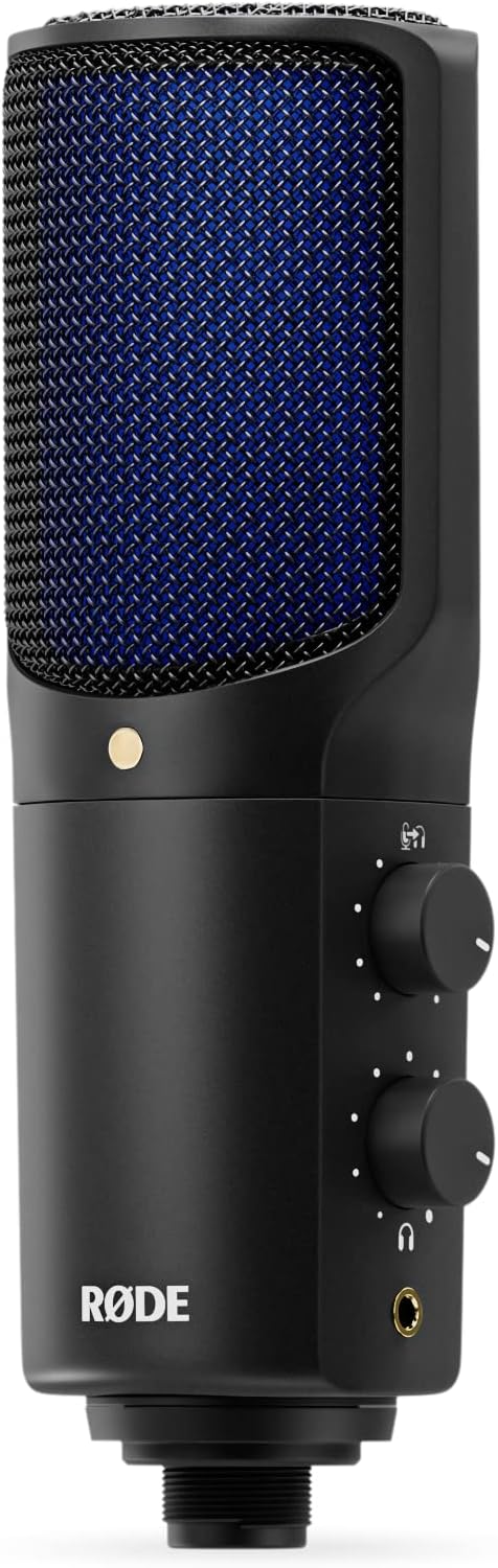 RØDE NT-USB+ Professionelles USB-Mikrofon für Profi-Audioaufnahmen direkt auf dem Computer oder Mobi