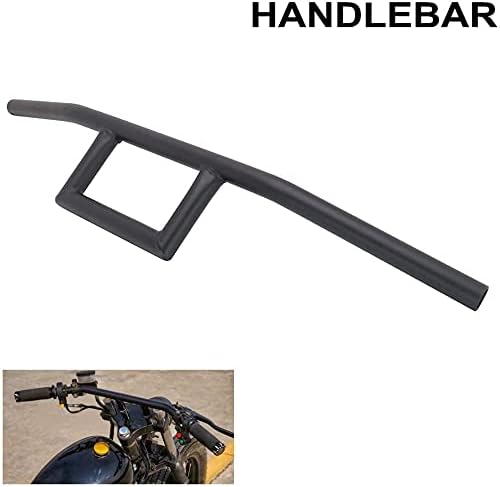 Motorrad-Lenker - 22 mm Lenker Universal für Drag Custom Bobber Chopper Cruiser Softail Dyna Sportst