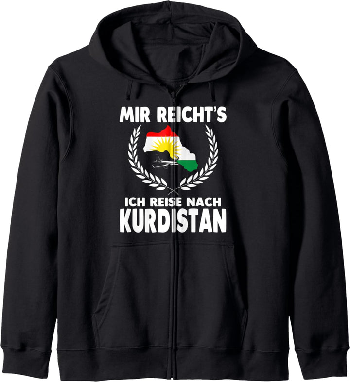 Mir reichts ich reise nach Kurdistan Kapuzenjacke