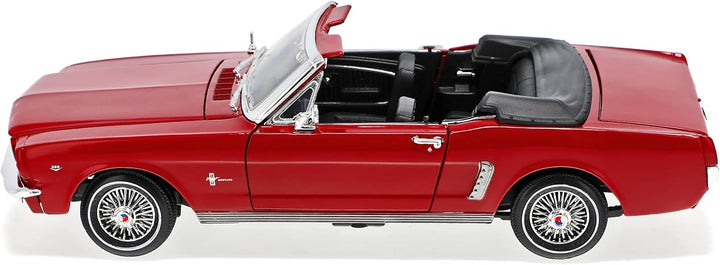 Motormax Ford Mustang Cabrio 1964 Rot 1. Generation 1/2 1/18 Modellauto Modell Auto