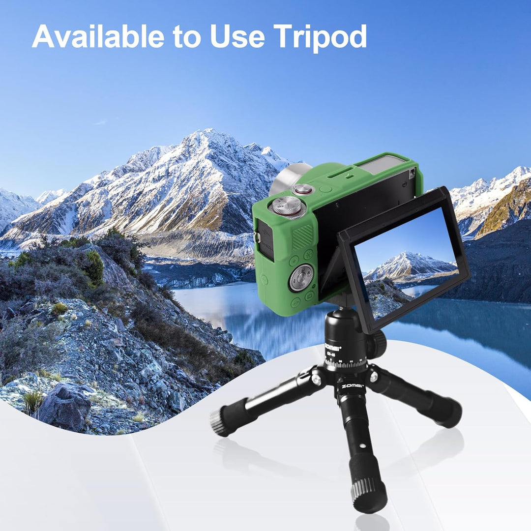 Rieibi Silikon-Schutzhülle für Canon G7X Mark III Hülle, G7X Mark III Zubehör mit 2 Stück Displaysch